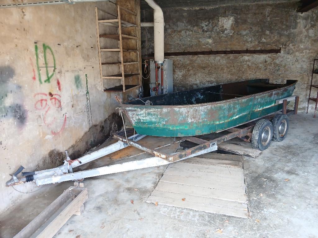 Barque, Sports nautiques & Bateaux, Bateaux de pêche & à console, Enlèvement