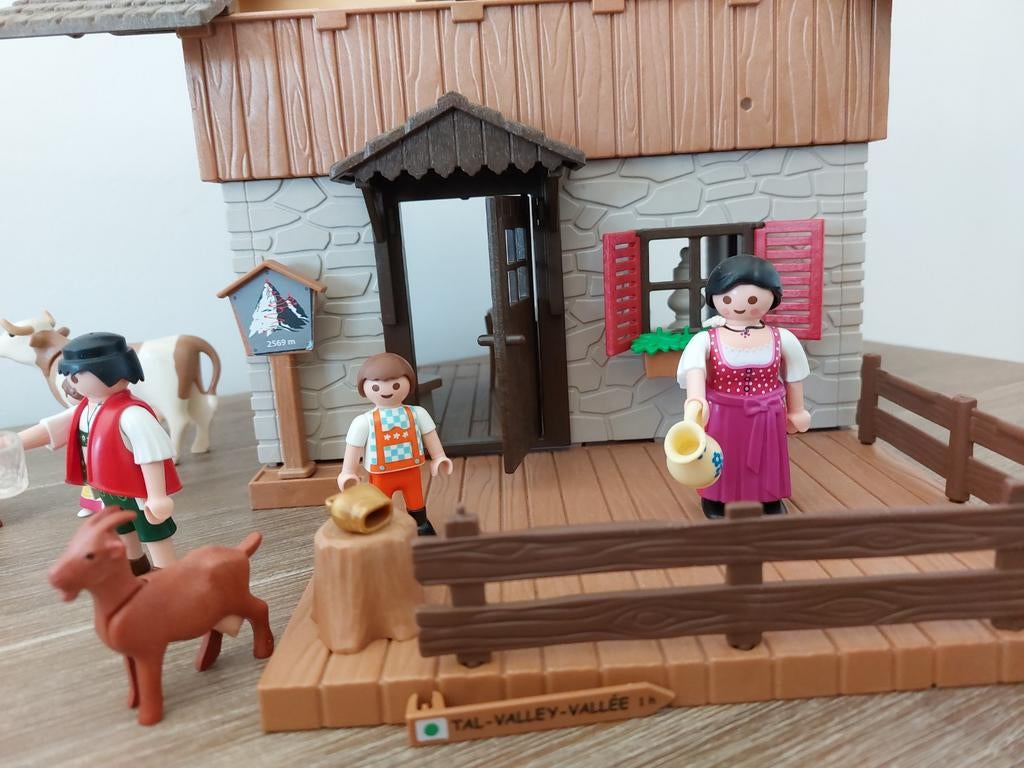 Chalets playmobil, Enlèvement