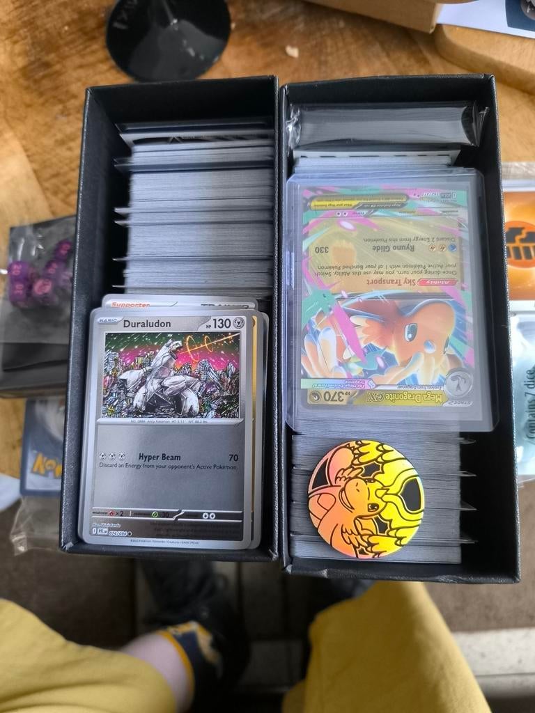 Pokemon kaarten +600, Ophalen, Zo goed als nieuw, Meerdere kaarten