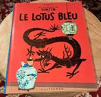 Kuifje - De blauwe lotus, Gelezen, Eén stripboek, Ophalen of Verzenden, Hergé