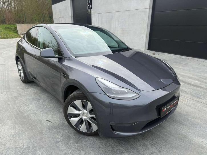 Tesla Model Y DUAL/LONGRANGE/BELG/1EIGENAAR/8J GARANTIE BATT, Auto's, Tesla, Bedrijf, Te koop, Model Y, 360° camera, 4x4, ABS