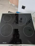Vitrokeramische kookplaat miele, 4 zones de cuisson, Enlèvement, Utilisé, Encastré
