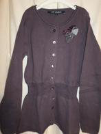 bruine gilet van Lili Gaufrette: maat 128, Kinderen en Baby's, Ophalen of Verzenden, Gebruikt, Meisje, Trui of Vest