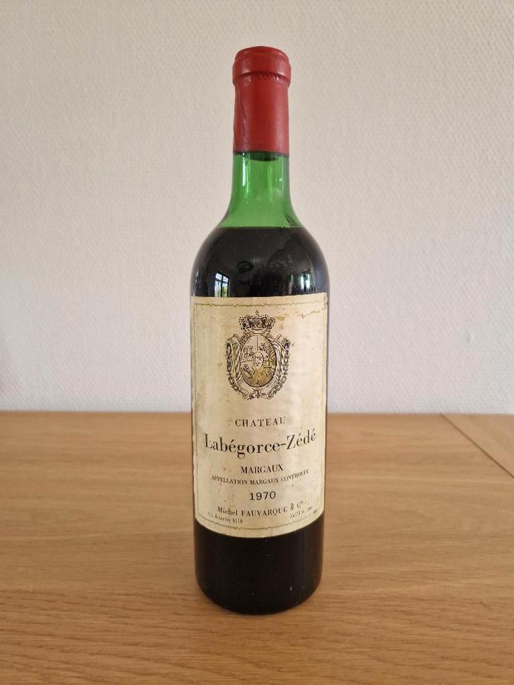 Château Labégorce-Zédé - 1970 - Margaux, Verzamelen, Wijnen, Nieuw, Rode wijn, Frankrijk, Ophalen of Verzenden