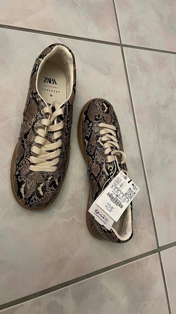Nieuwe Zara leopard 38 sneaker, Bruin, Zara, Nieuw, Ophalen of Verzenden