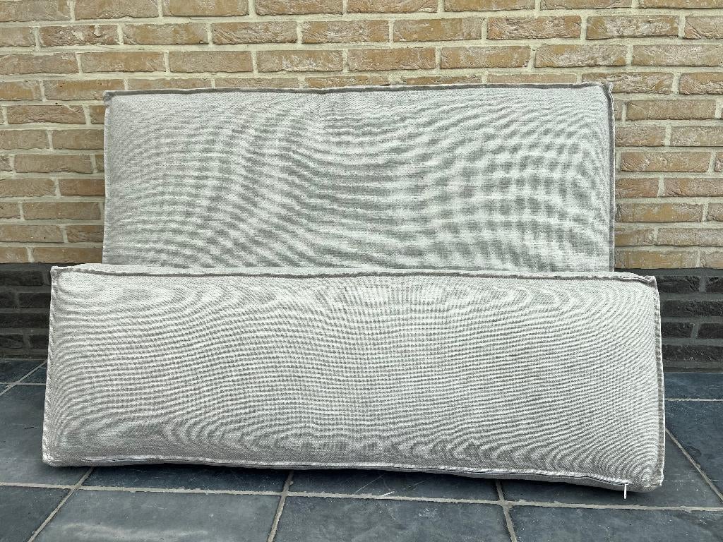 Palletkussens beige, Ophalen, Zo goed als nieuw