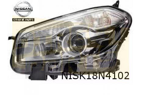 Nissan Qashqai Koplamp Rechts Origineel! 26010BR00B, Neuf, -, -, -