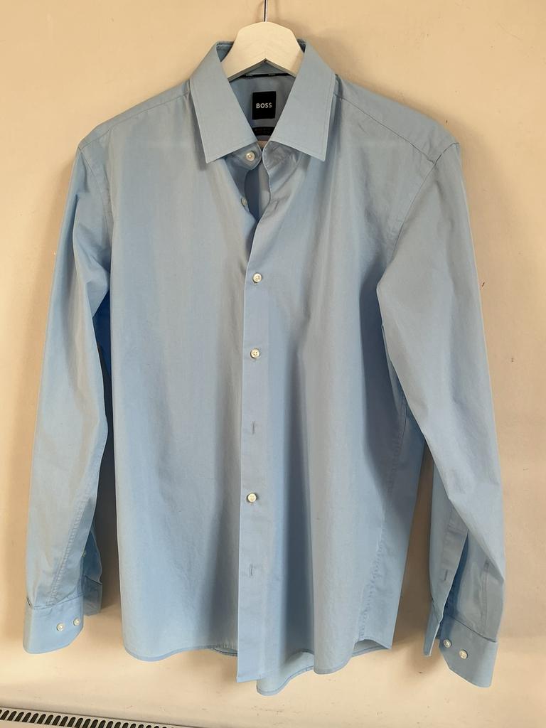 Overhemd van Boss, maat M , colmaat 39, Kleding | Heren, Overhemden, Ophalen of Verzenden, Zo goed als nieuw