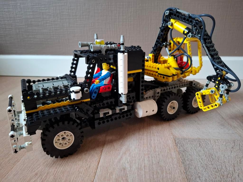 Vintage Lego technic 8868 vrachtwagen, Ophalen, Lego, Technic