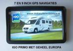 Nieuwe 7 en 9 inch GPS Navigaties voor Camper en Caravan, Enlèvement ou Envoi, Neuf