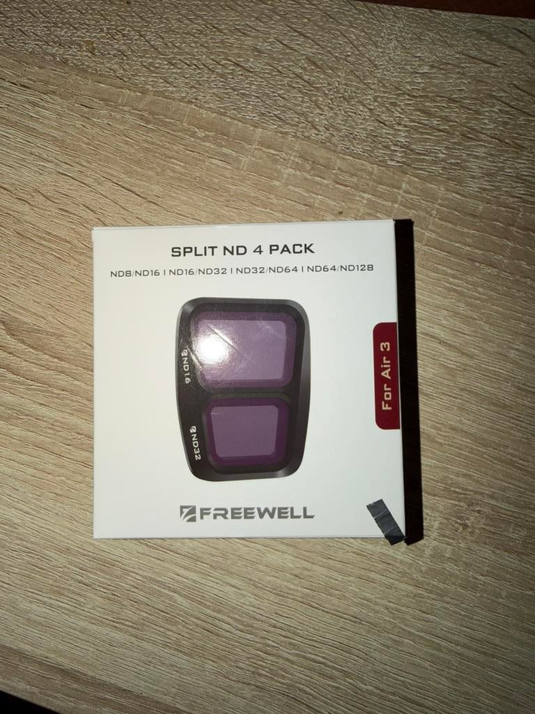 Freewell ND filter set DJI Air 3, TV, Hi-fi & Vidéo, Drones, Enlèvement ou Envoi, Neuf, DJI