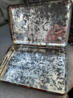 Vintage  zeer oude ijzeren doos, zeker 75 jaar oud, Verzamelen, Ophalen of Verzenden, Gebruikt, Overige