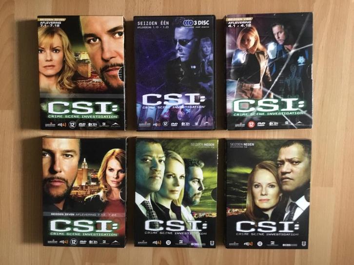 Dvd’s serie CSI, Cd's en Dvd's, Dvd's | Tv en Series, Drama, Vanaf 12 jaar, Ophalen of Verzenden