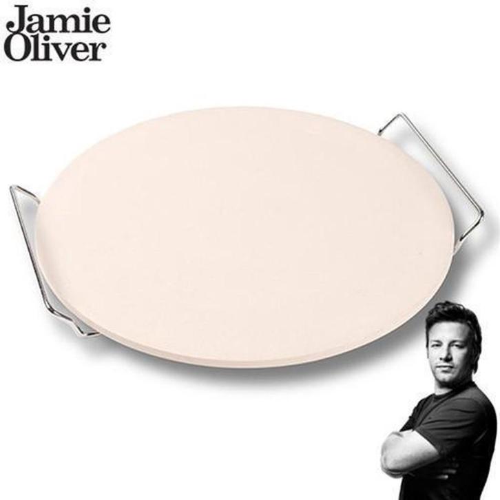 Nieuw | Jamie Oliver Pizzasteen 33cm | BBQ & Oven, Tuin en Terras, Barbecue-accessoires, Nieuw, Ophalen of Verzenden
