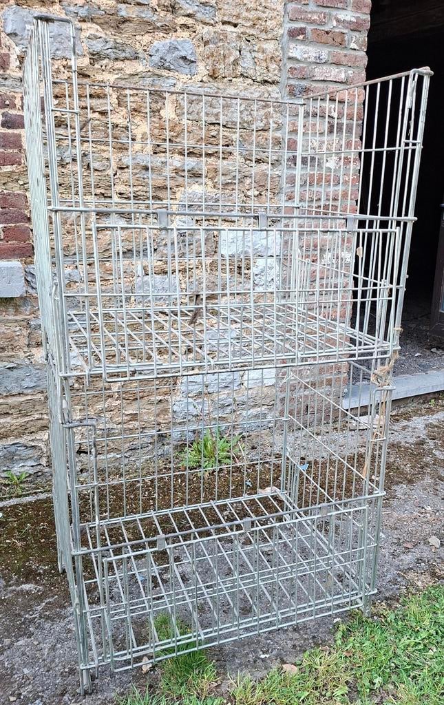 8 Conteneurs grillagé 90x72x70, Jardin & Terrasse, Gaze & Fils, Enlèvement