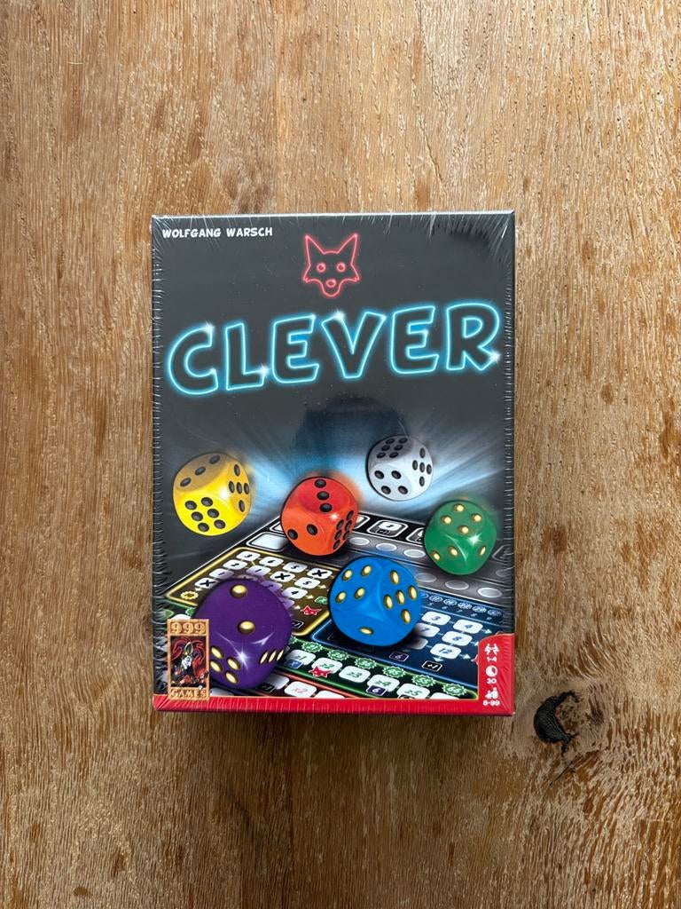 Clever gezelschapsspel, Hobby en Vrije tijd, Gezelschapsspellen | Overige, Ophalen, Nieuw