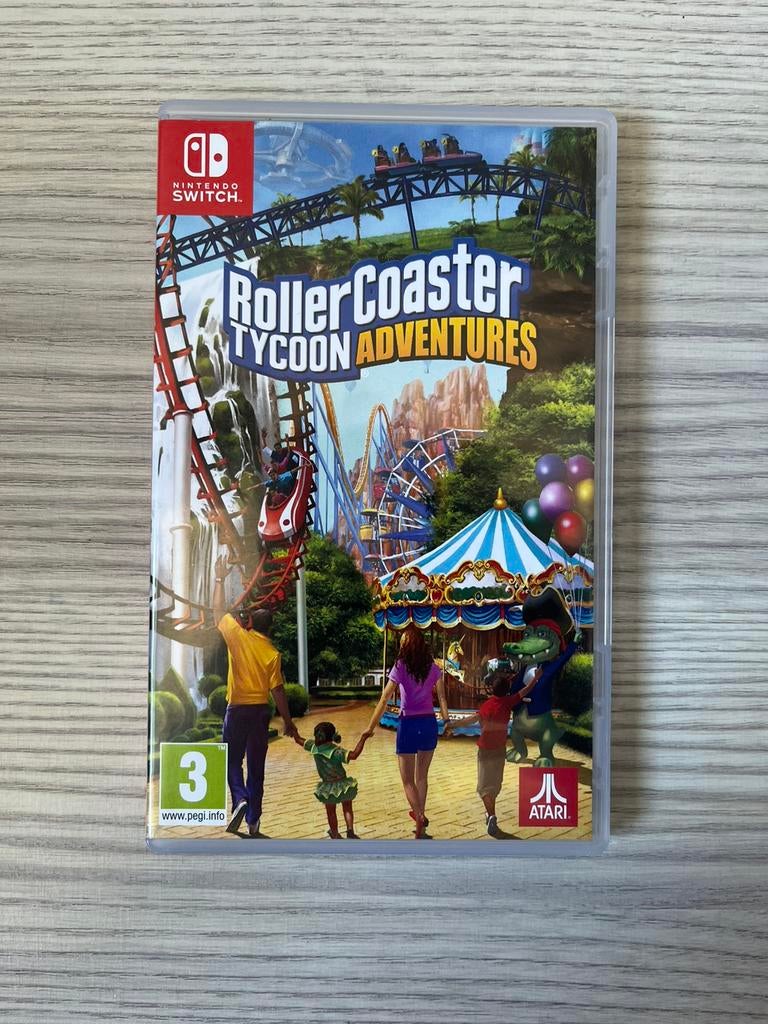 RollerCoaster Tycoon Adventures Nintendo Switch, Ophalen, Zo goed als nieuw