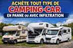 Je acheter tout type de camping car, Enlèvement