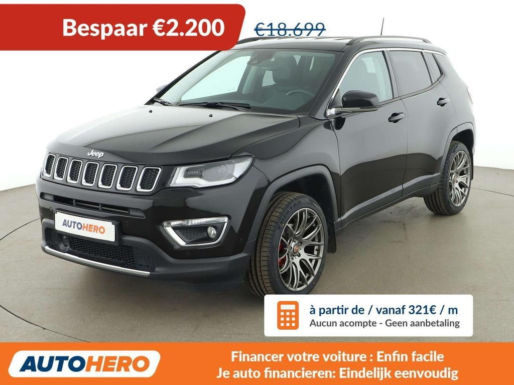 Jeep Compass 1.4 M-Air Limited 4WD (bj 2019, automaat), Automaat, https://public.car-pass.be/vhr/63192afa-32f1-4a09-ab8b-069bb8afedd9
