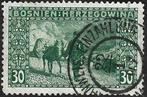 1 Postzegels Oostenrijk-Hongarije - Bosnië en Herzegovina, Enlèvement ou Envoi, Autres pays, Affranchi