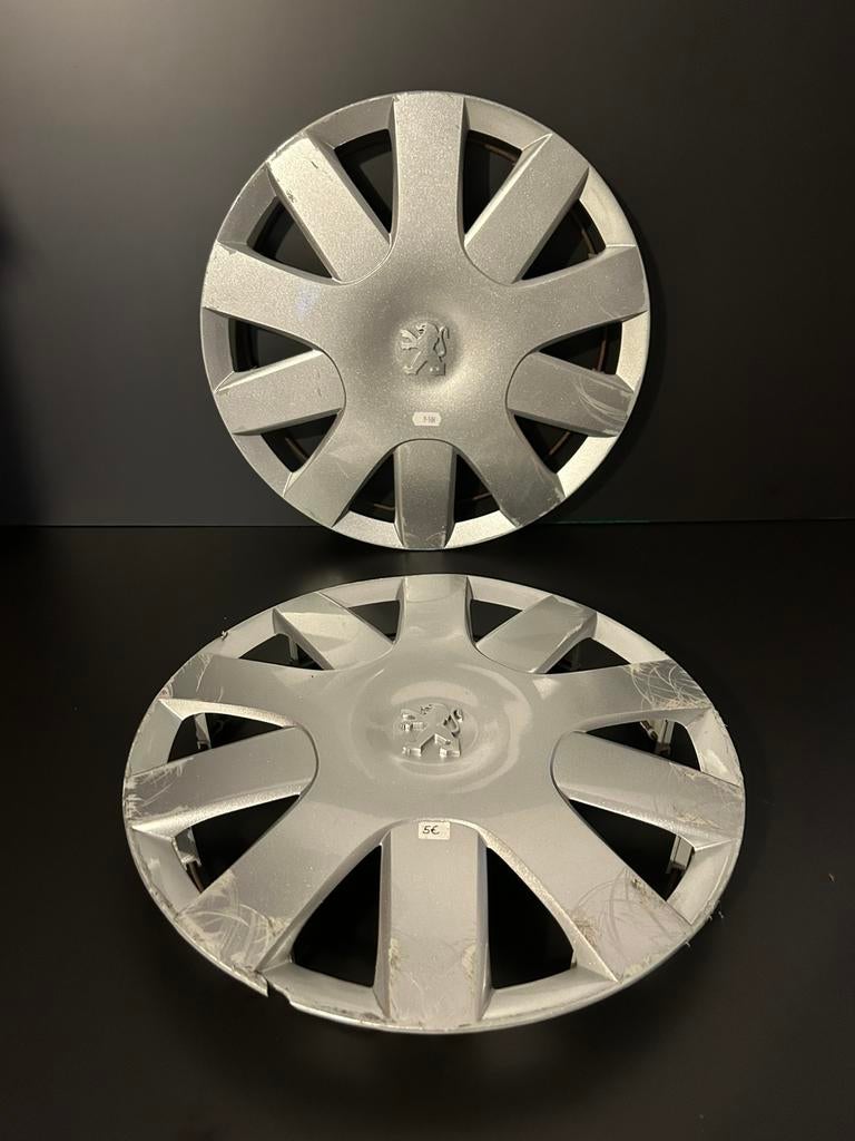 2 originele Peugeot 107, partner 14" wieldop, Auto diversen, Wieldoppen, Ophalen of Verzenden, Gebruikt