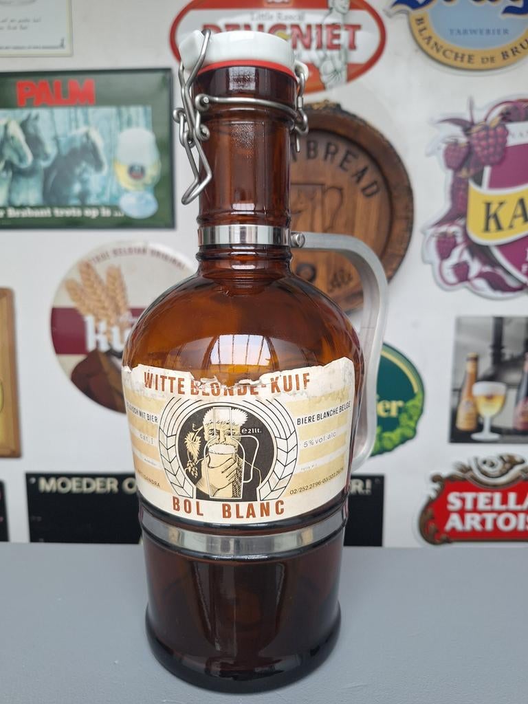 Bierfles Witte Blonde Kuif, Ophalen of Verzenden