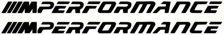 BMW M Performance sticker set #1, Auto diversen, Autostickers, Verzenden