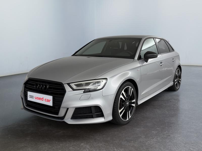 Audi A3 S-Line*Boite auto*GPS*Capteurs Av/Ar*Clim auto*Sièg, Argent ou Gris, Euro 6, Entreprise, 1968 cm³