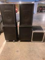 1000 w boxen versterker en equalizer, Audio, Tv en Foto, Luidsprekerboxen, Ophalen, Refurbished, 120 watt of meer, Complete surroundset