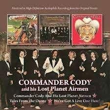 COMMANDER CODY and his Lost planet Airmen : 3 albums, CD & DVD, CD | Rock, Enlèvement ou Envoi, Comme neuf, Pop rock