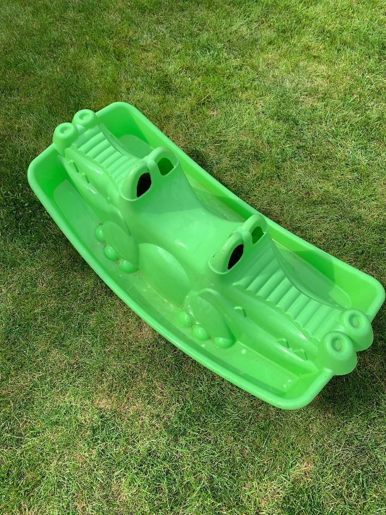 Groene wip krokodil, Ophalen, Gebruikt