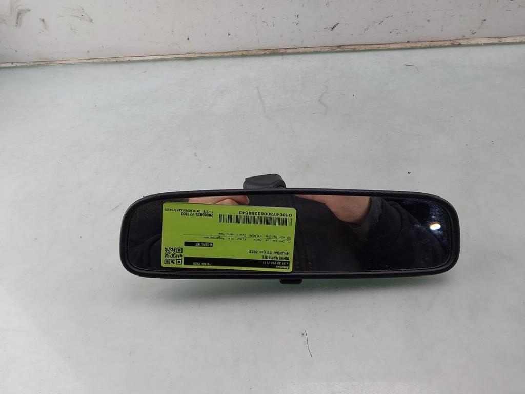 RETROVISEUR INTERIEUR Hyundai i10 (01-2019/-) (|851013X100|), Hyundai Motor Deutschland GmbH, Kaiserleipromenade 5
63067  Offenbach am Main, DE