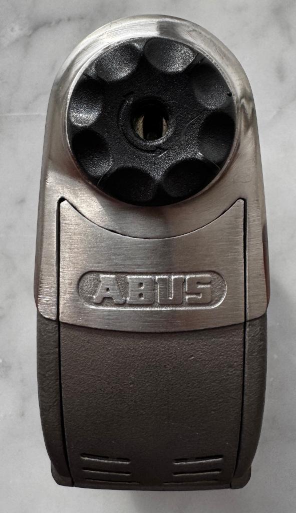 Abus Schijfremslot met Alarm, Ophalen, Zo goed als nieuw