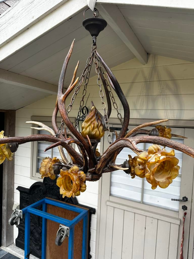 Grote gewei luster, Enlèvement, Comme neuf