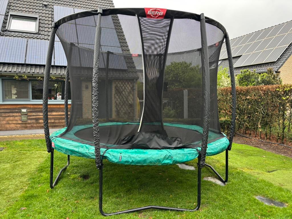 Trampoline Berg Champion 330 Airflow, Kinderen en Baby's, Speelgoed | Buiten | Trampolines, Zo goed als nieuw, Ophalen