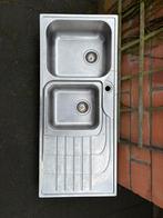 Inox gootsteen Franke, Huis en Inrichting, Keuken | Keukenelementen, Ophalen, Gebruikt