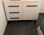 Complete babykamer set wit – bed + kast + commode, Ophalen, Gebruikt