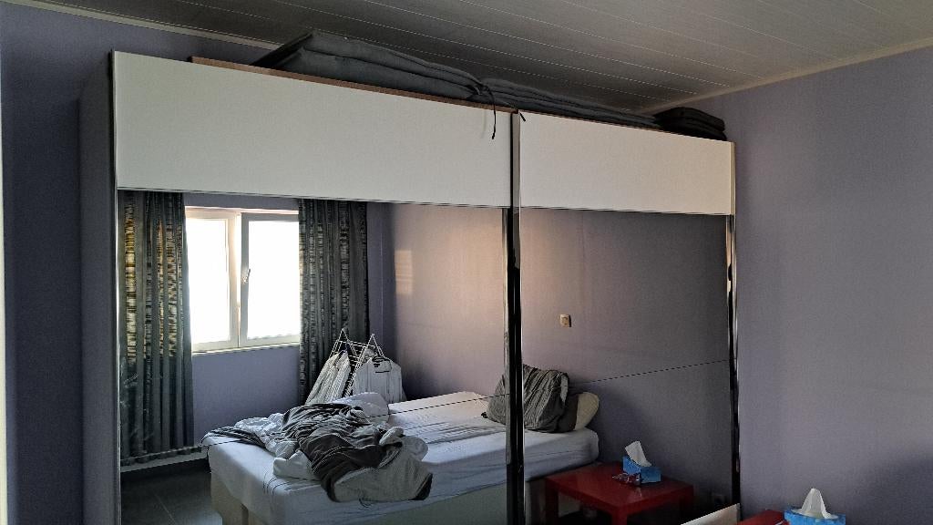 kleerkast, Huis en Inrichting, Ophalen, Met deur(en), 200 cm of meer, Zo goed als nieuw