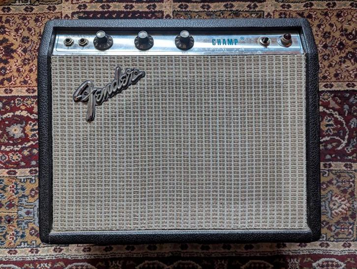 Fender Champ 1974 Vintage, Musique & Instruments, Amplis | Basse & Guitare, Enlèvement ou Envoi