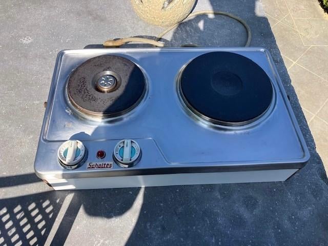 vintage elektriche kookplaat, Ophalen
