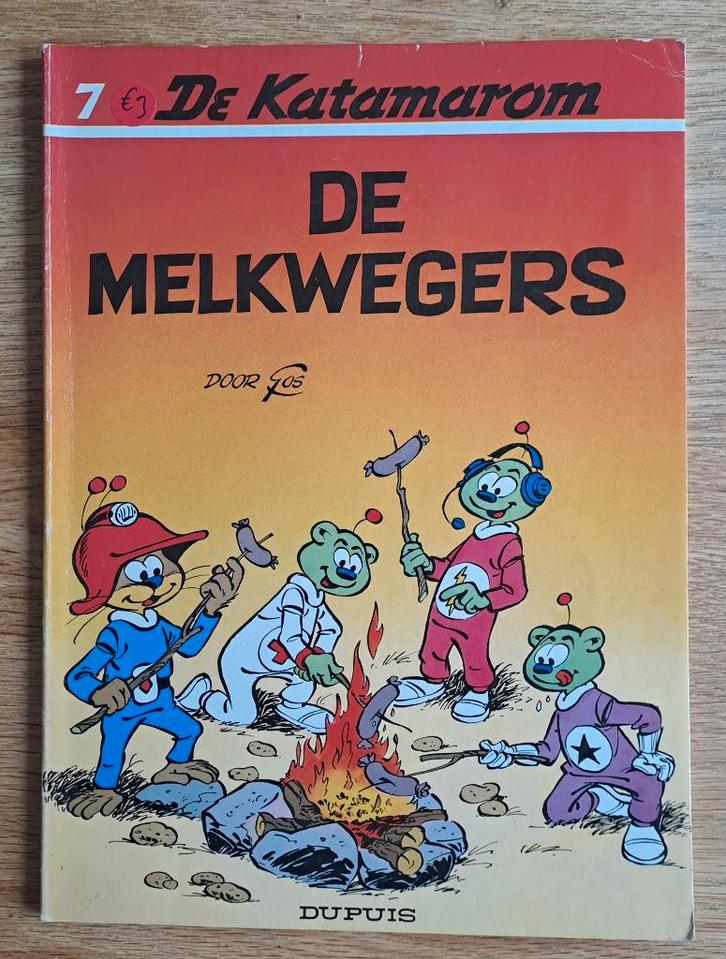 7 - De Katamarom - De Melkwegers, Boeken, Stripverhalen, Gelezen, Eén stripboek, Ophalen of Verzenden