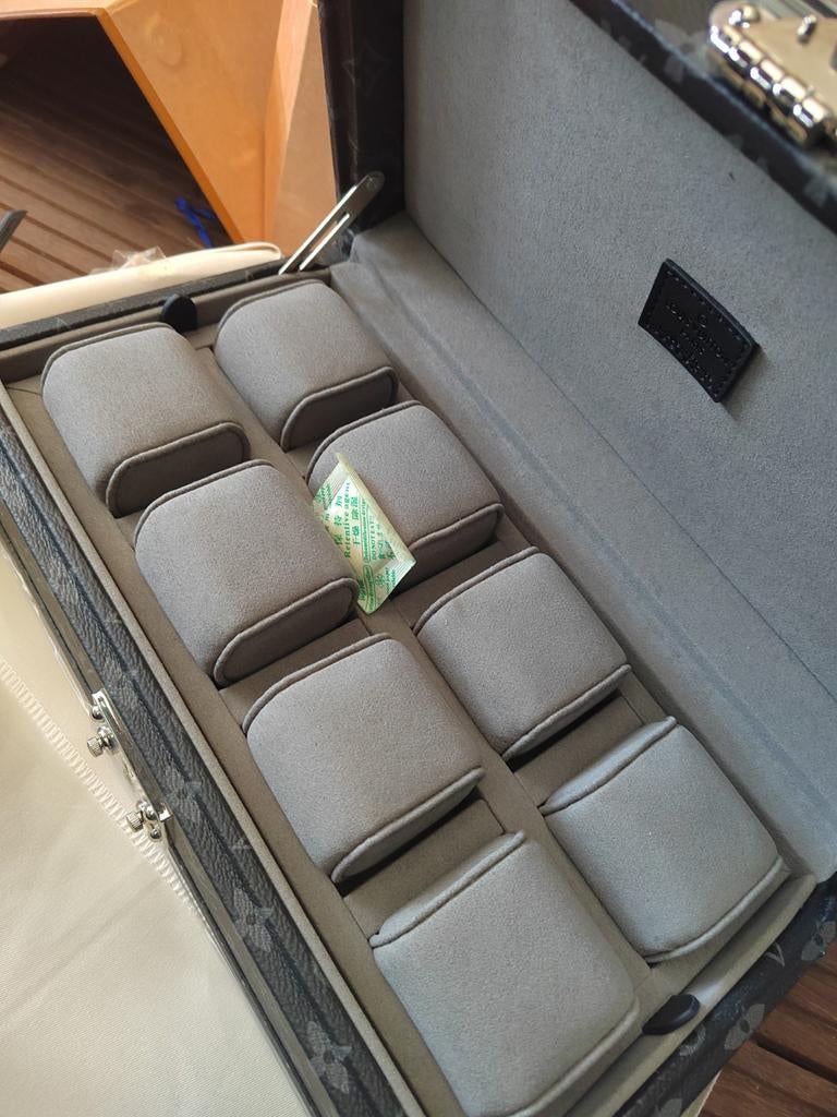 Horloge koffer 8 slots, Handtassen en Accessoires, Koffers, Ophalen of Verzenden