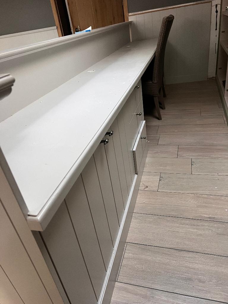 Bureau/comptoir, Maison & Meubles, Bureaux, Autres styles, Avec tiroirs, Enlèvement, Utilisé