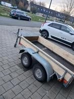 Remork dubbel.ass 750 max dragen, Auto diversen, Aanhangers en Bagagewagens, Ophalen, Zo goed als nieuw