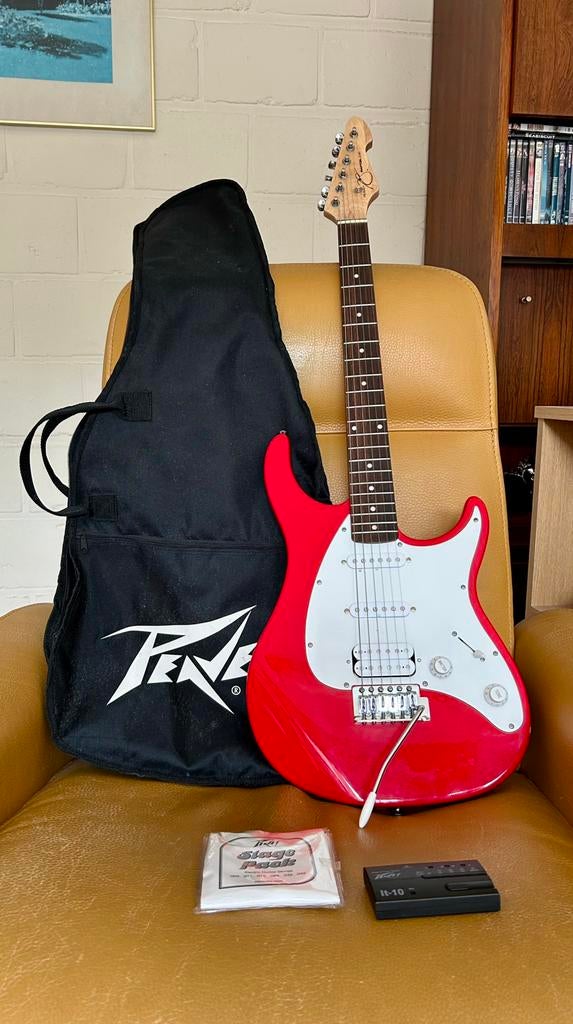 Peavey Elektrische gitaar + originele draagzak & accesoires, Enlèvement, Comme neuf