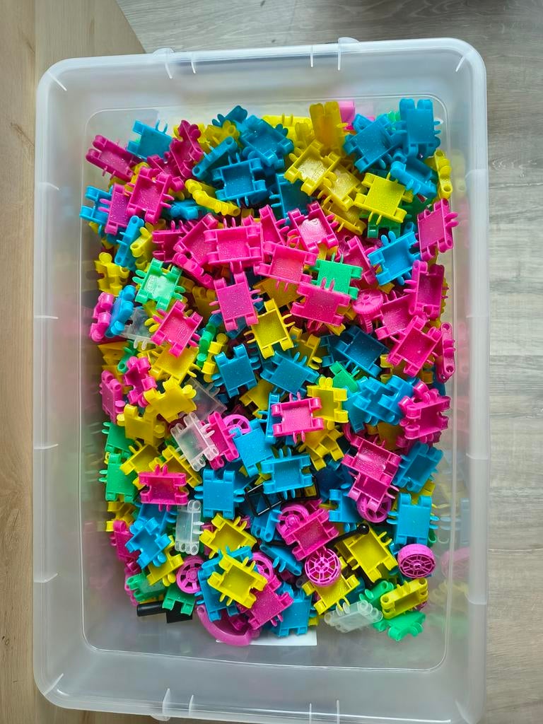 Groot lot glitter clics, Ophalen