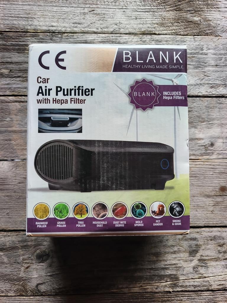 Auto luchtzuiveraar HEPA filter 12V nieuw, Ophalen of Verzenden, Nieuw