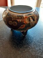 Japans satsuma  kommetje coupe op pootjes, Antiek en Kunst, Ophalen of Verzenden