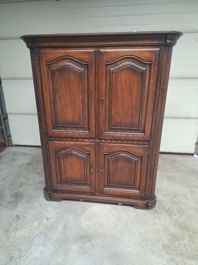 barkast, Huis en Inrichting, Ophalen, Met plank(en), Glas, Gebruikt