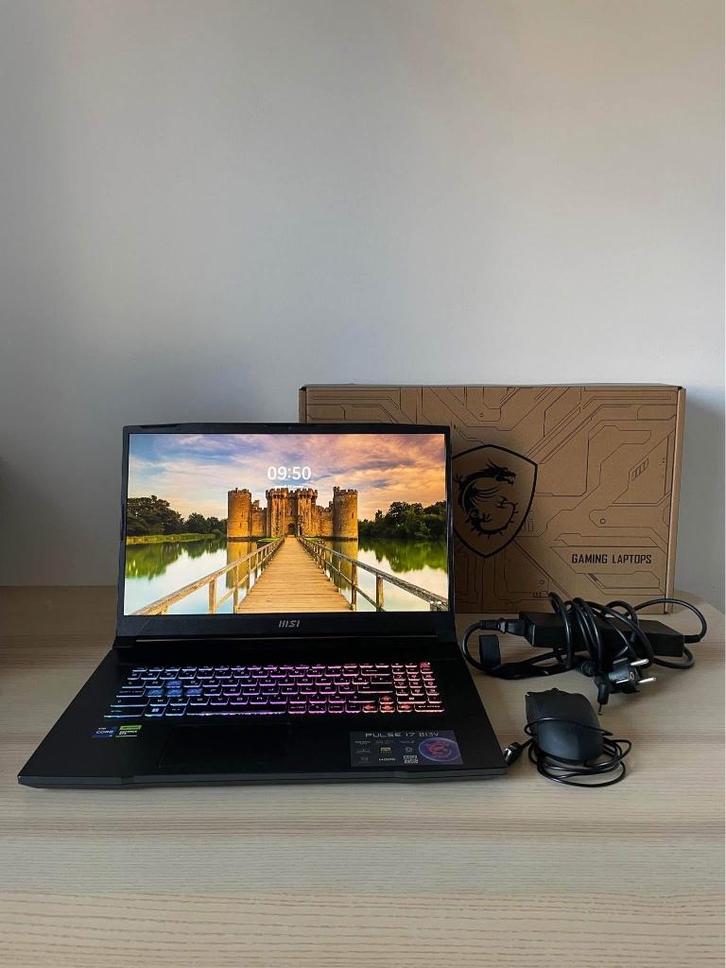 PC portable MSI, Informatique & Logiciels, Ordinateurs portables Windows, Comme neuf, 17 pouces ou plus, SSD, Azerty, Gaming, Enlèvement ou Envoi